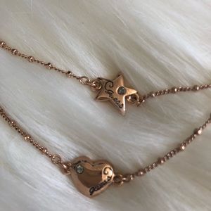 Guess Rose Gold Bracelet set of two